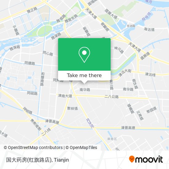 国大药房(红旗路店) map