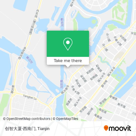创智大厦-西南门 map