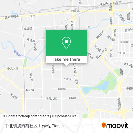 中北镇溪秀苑社区工作站 map
