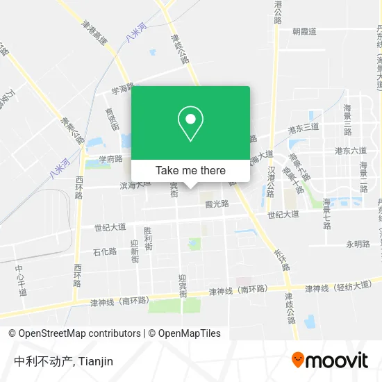 中利不动产 map