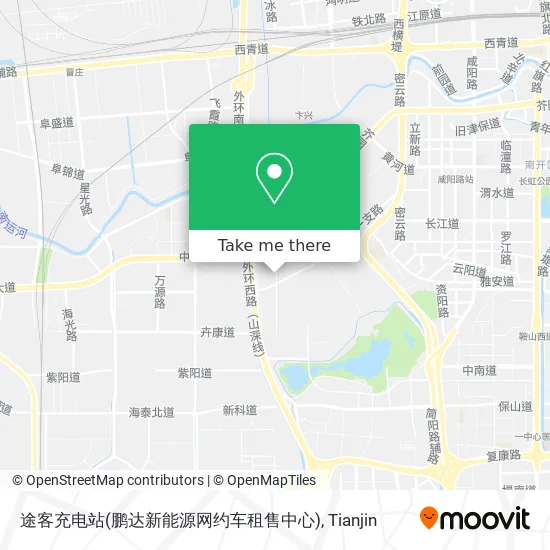 途客充电站(鹏达新能源网约车租售中心) map