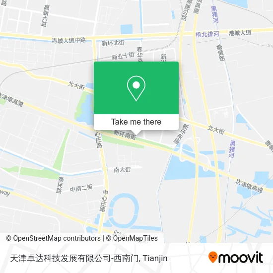 天津卓达科技发展有限公司-西南门 map