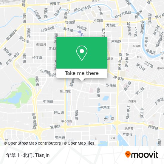 华章里-北门 map