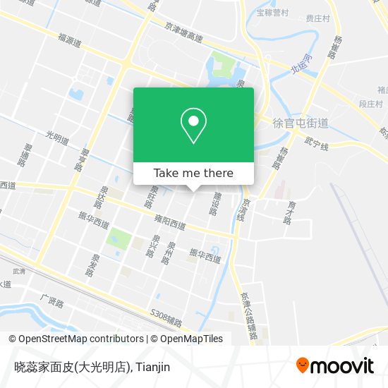 晓蕊家面皮(大光明店) map