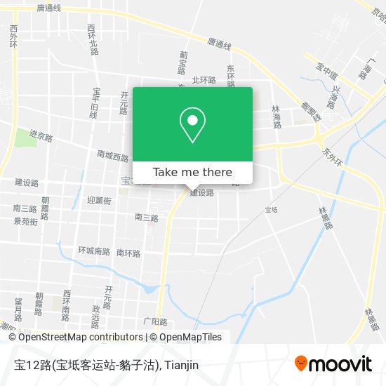 宝12路(宝坻客运站-貉子沽) map