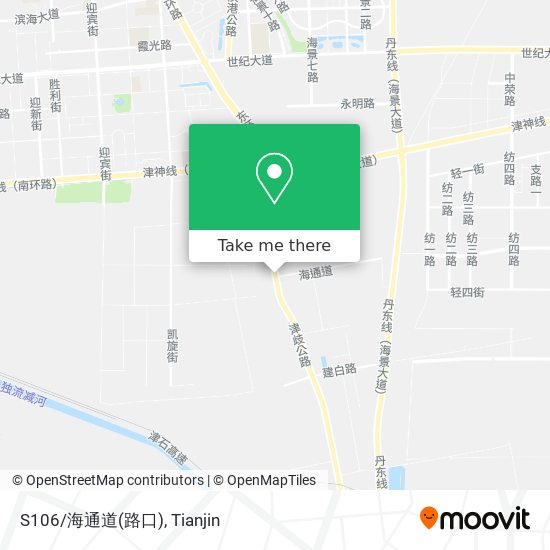 S106/海通道(路口) map