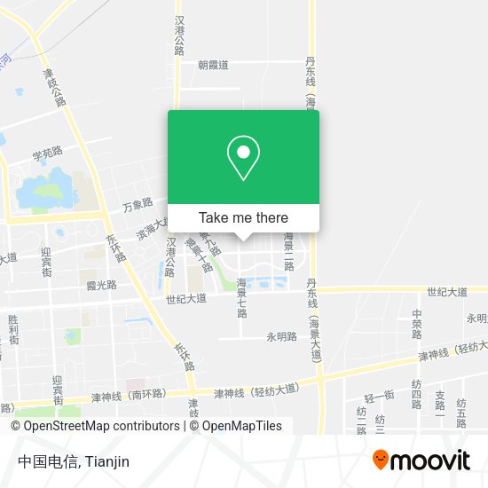 中国电信 map
