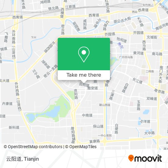 云阳道 map