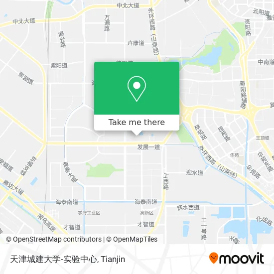 天津城建大学-实验中心 map