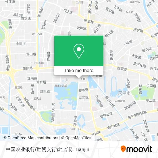 中国农业银行(世贸支行营业部) map