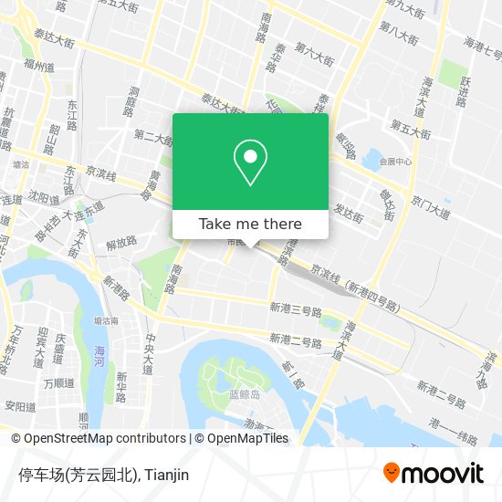 停车场(芳云园北) map