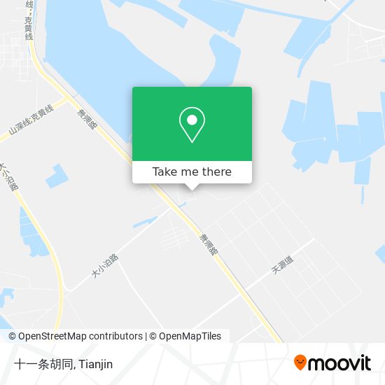 十一条胡同 map