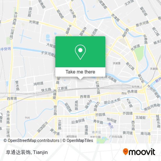 阜通达装饰 map