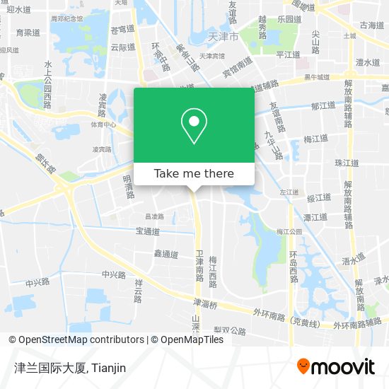 津兰国际大厦 map