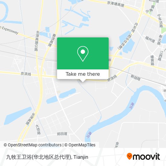 九牧王卫浴(华北地区总代理) map