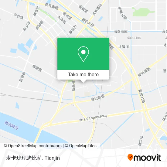 麦卡珑现烤比萨 map