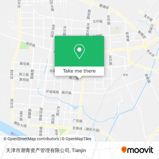 天津市潮青资产管理有限公司 map