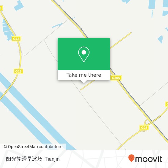 阳光轮滑旱冰场 map