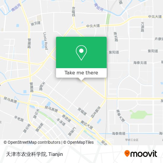 天津市农业科学院 map