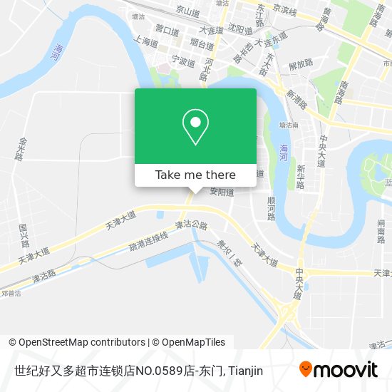 世纪好又多超市连锁店NO.0589店-东门 map