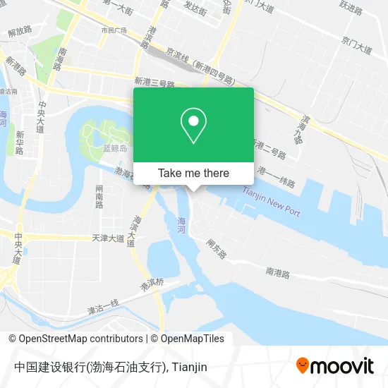 中国建设银行(渤海石油支行) map