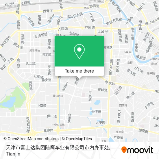 天津市富士达集团陆鹰车业有限公司市内办事处 map