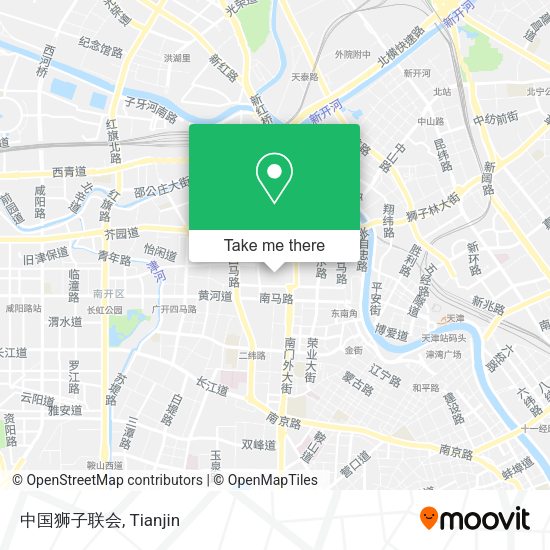 中国狮子联会 map