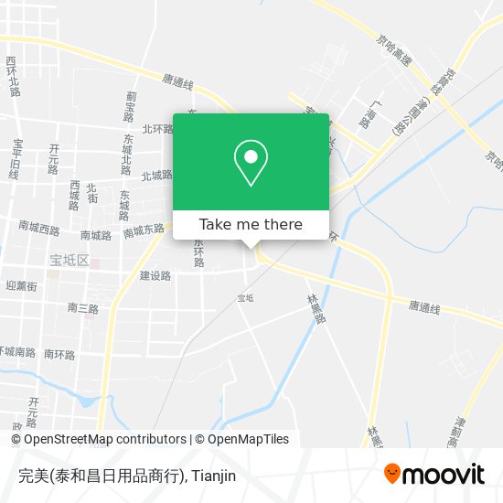 完美(泰和昌日用品商行) map