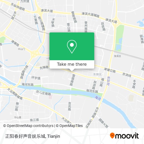 正阳春好声音娱乐城 map