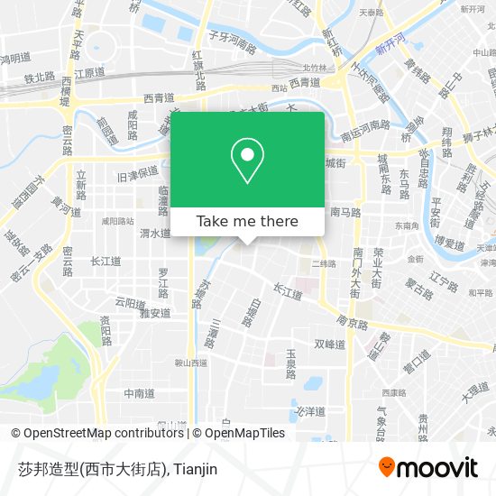 莎邦造型(西市大街店) map