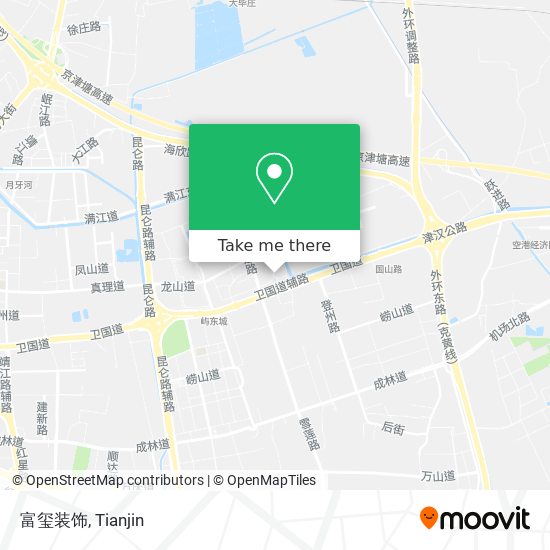 富玺装饰 map