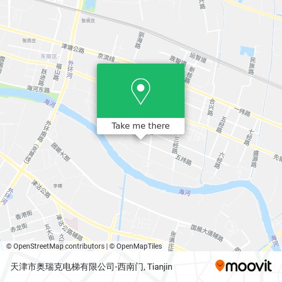天津市奥瑞克电梯有限公司-西南门 map