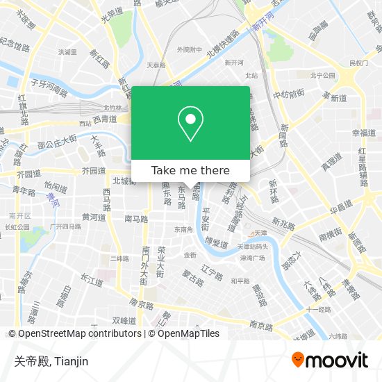 关帝殿 map