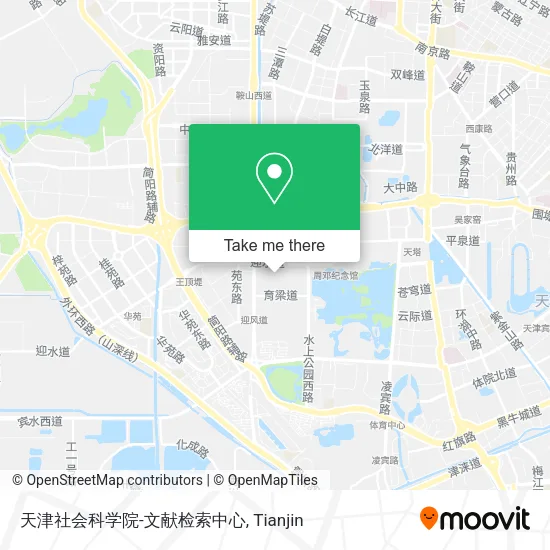 天津社会科学院-文献检索中心 map