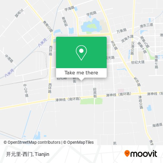 开元里-西门 map