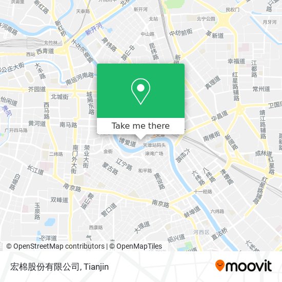 宏棉股份有限公司 map