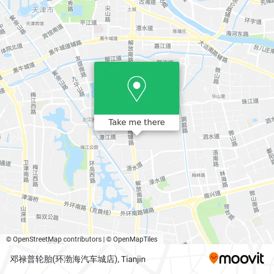 邓禄普轮胎(环渤海汽车城店) map