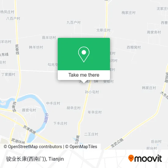 骏业长康(西南门) map