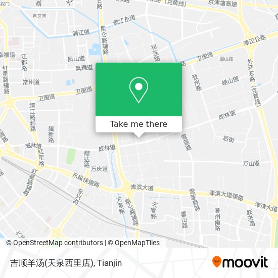 吉顺羊汤(天泉西里店) map