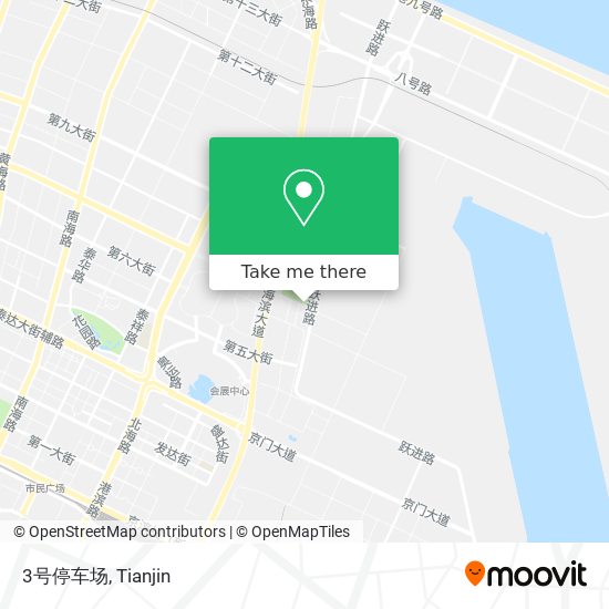3号停车场 map