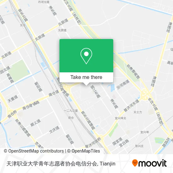 天津职业大学青年志愿者协会电信分会 map