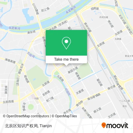 北辰区知识产权局 map