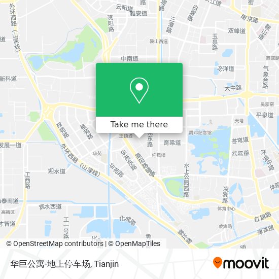 华巨公寓-地上停车场 map