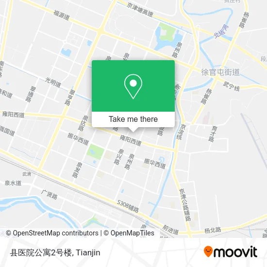 县医院公寓2号楼 map