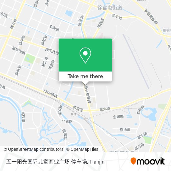 五一阳光国际儿童商业广场-停车场 map