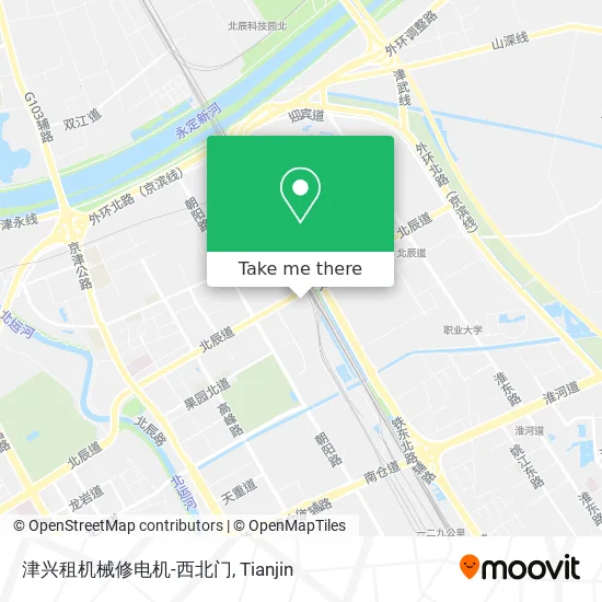 津兴租机械修电机-西北门 map