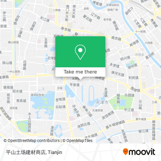 平山土场建材商店 map
