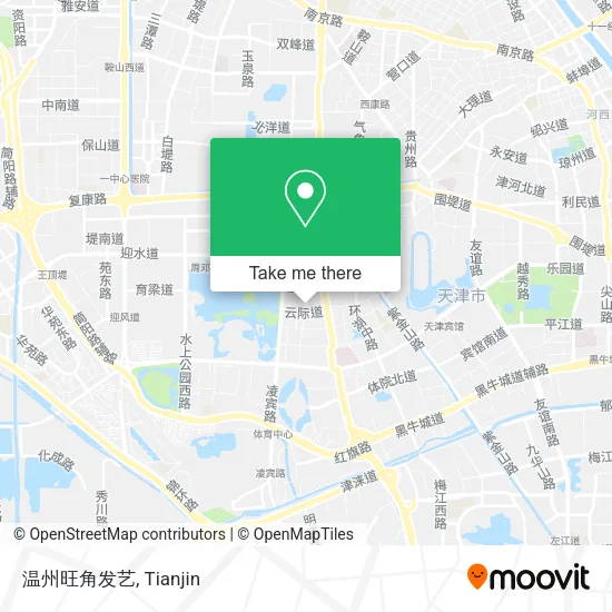温州旺角发艺 map