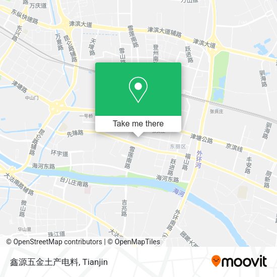 鑫源五金土产电料 map