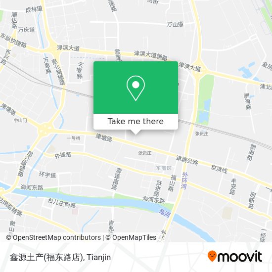 鑫源土产(福东路店) map